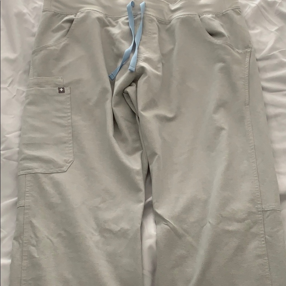 XL Tall Space Gray Kade Scrub Pants